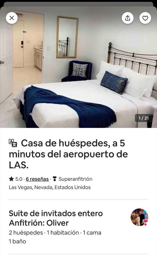 Guest House , 5 Min Away From Las Airport. Las Vegas Eksteriør bilde